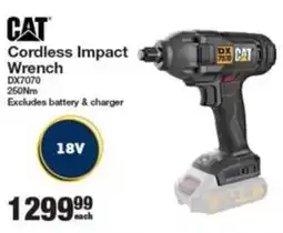 Musica CAT Cordless Impact Wrench offer