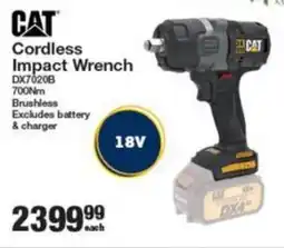 Musica CAT Cordless Impact Wrench offer