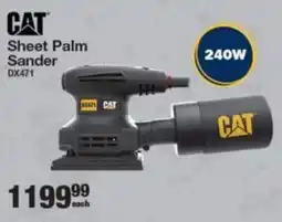 Musica CAT Sheet Palm Sander offer