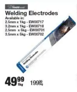 Musica Tradeweld Welding Electrodes offer