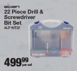 Musica Alpen Drill & Screwdriver Bit Set offer