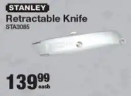 Musica Stanley Retractable Knife offer
