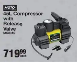 Musica Moto Quip Compressor with Release Valve offer