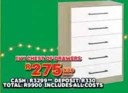 Lewis Ivy chest of drawers offer