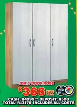 Lewis Ida 3-door robe offer