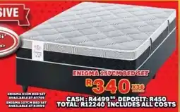 Lewis Enigma 137cm bed set offer