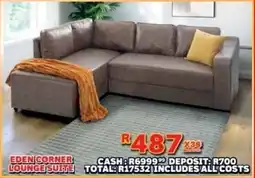 Lewis Eden corner lounge suite offer