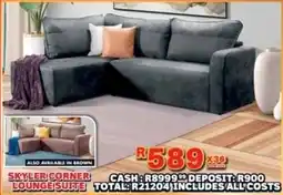 Lewis Skyler corner lounge suite offer