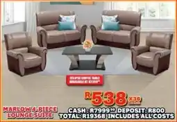 Lewis Marlow lounge suite offer