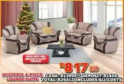 Lewis Wisteria lounge suite offer