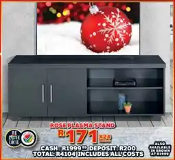 Lewis Rose plasma stand offer