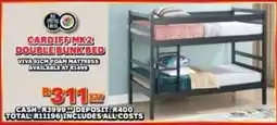Lewis Cardiff mk2 double bunk bed offer