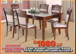 Lewis Samantha dining room suite offer