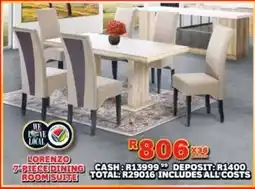Lewis Lorenzo dining room suite offer