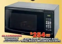 Lewis Lifestyle living s/s microwave offer