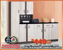 Lewis Francisco mk2 kitchen scheme offer