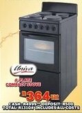 Lewis Univa 4 plate compact stove offer