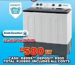 Lewis Kelvinator twin tub offer