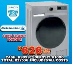 Lewis Kelvinator front loader offer