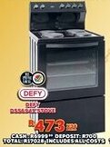 Lewis Defy stove offer