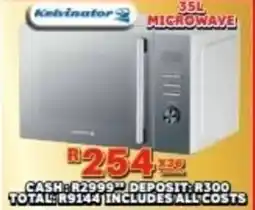 Lewis Kelvinator microwave offer