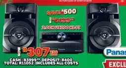 Lewis Panasonic 2.0ch ux100 hi-fi offer