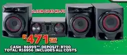Lewis LG 2.1ch C345 hi-fi offer