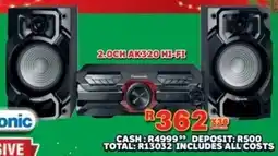 Lewis Panasonic 2.0ch ak320 hi-fi offer