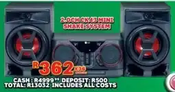 Lewis LG 2.0ch ck43 mini shake system offer