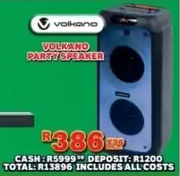 Lewis Volkano party speaker offer