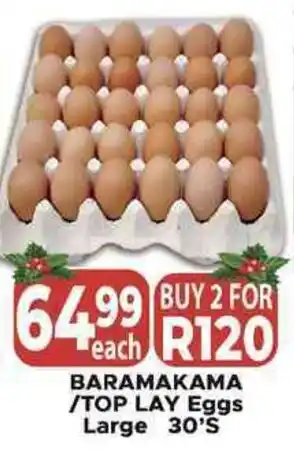 Supa Store Baramakama/ Top Lay Eggs Large offer