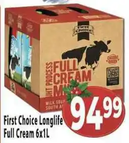 Supa Store First Choice Longlife Full Cream offer