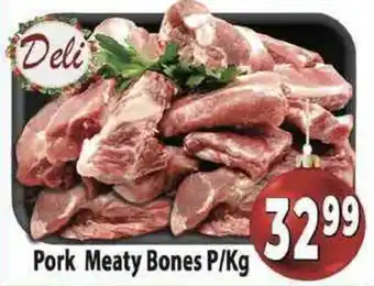 Supa Store Pork Meaty Bones offer