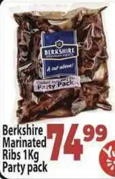 Supa Store Berkshire Marinated Ribs Party pack offer