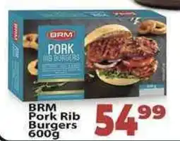 Supa Store BRM Pork Rib Burgers offer