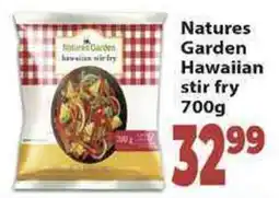 Supa Store Natures Garden Hawaiian stir fry offer
