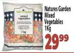 Supa Store Natures Garden Mixed Vegetables offer