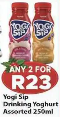 Supa Store Yogi Sip Drinking Yoghurt Assorted offer