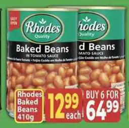 Supa Store Rhodes Baked Beans offer