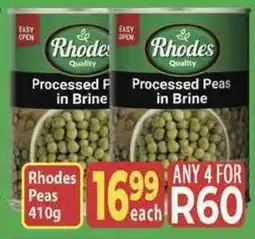 Supa Store Rhodes Peas offer
