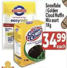 Supa Store Snowflake/ Golden Cloud Muffin Mix assrt offer