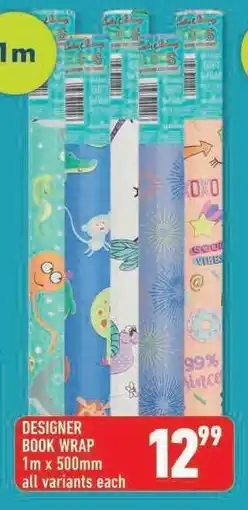 Shoprite DESIGNER BOOK WRAP offer