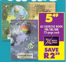 Shoprite A5 EXERCISE BOOK FM/IM/QM offer