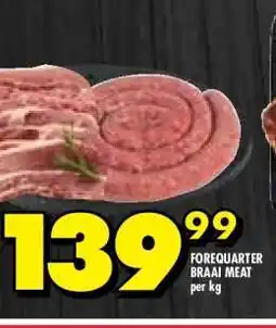 Shoprite FOREQUARTER BRAAI MEAT offer