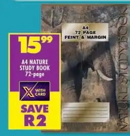 Shoprite A4 NATURE STUDY BOOK offer
