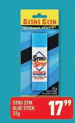 Shoprite STIKI STIK GLUE STICK 22g offer