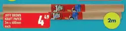 Shoprite JIFFY BROWN KRAFT PAPER offer