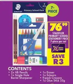 Shoprite STAEDTLER PRIMARY SCHOOL STATIONERY PACK offer