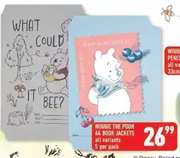 Shoprite WINNIE THE POOH A4 BOOK JACKETS offer