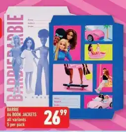 Shoprite BARBIE A4 BOOK JACKETS offer